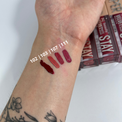 Labial Mate Super Stay – Alta duración