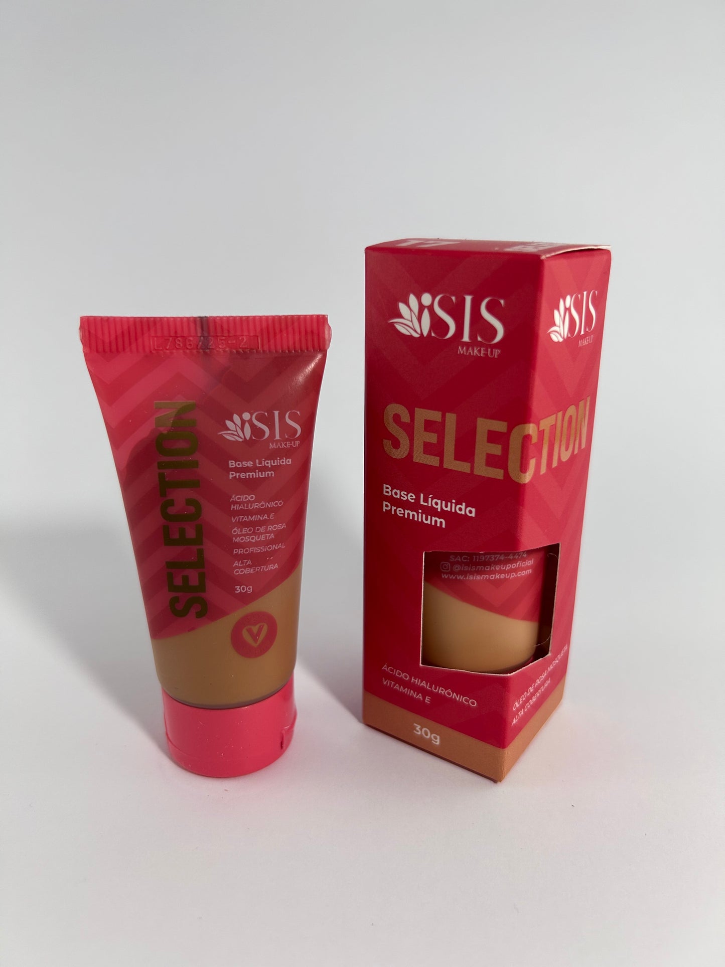 Base Líquida Premium Alta Cobertura – Isis