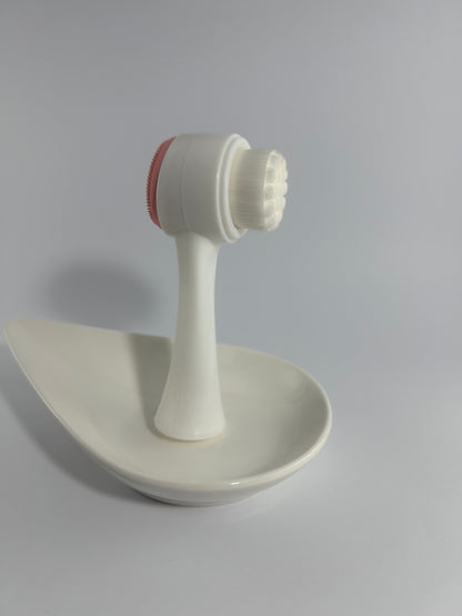 Cepillo de Limpieza Facial con Exfoliador